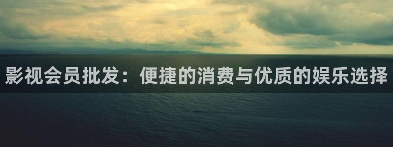小小影视大全下载官网：影视会员批发：便捷的消费与优质的娱乐选择
